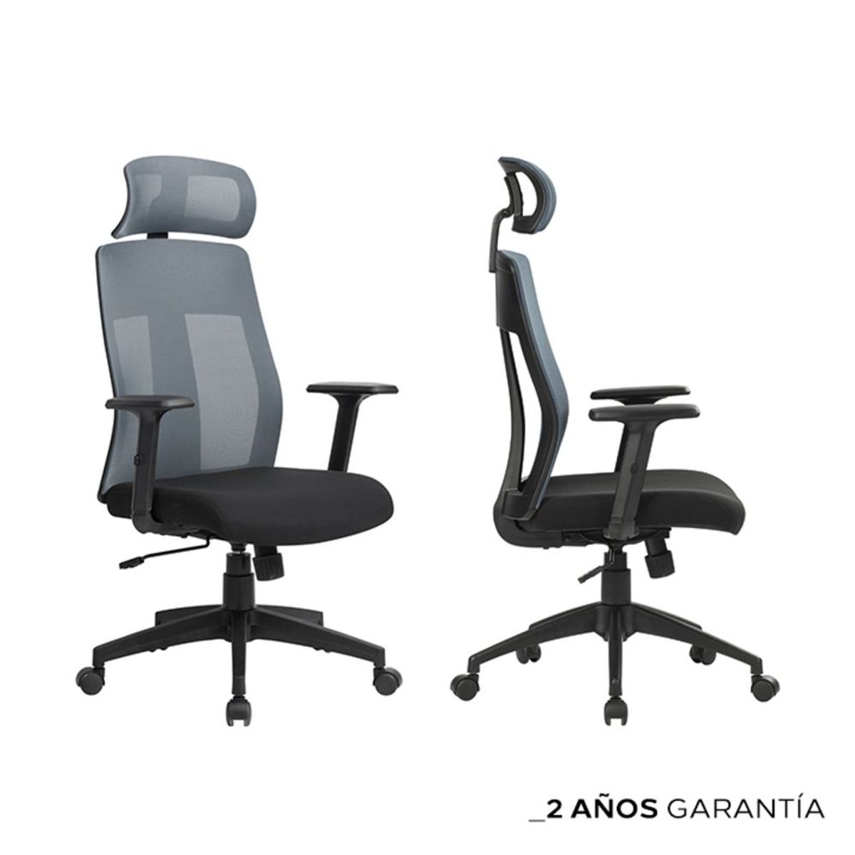 ZIYAZ - Silla de Oficina Telma Negro