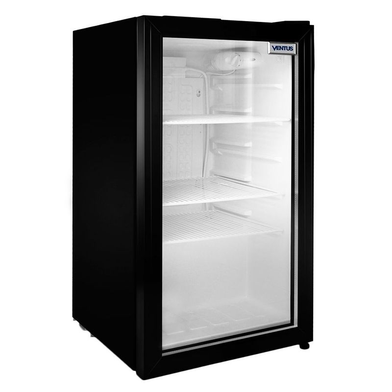 VENTUS - Visi-Cooler 1 Puerta Negro 110lt LG-100