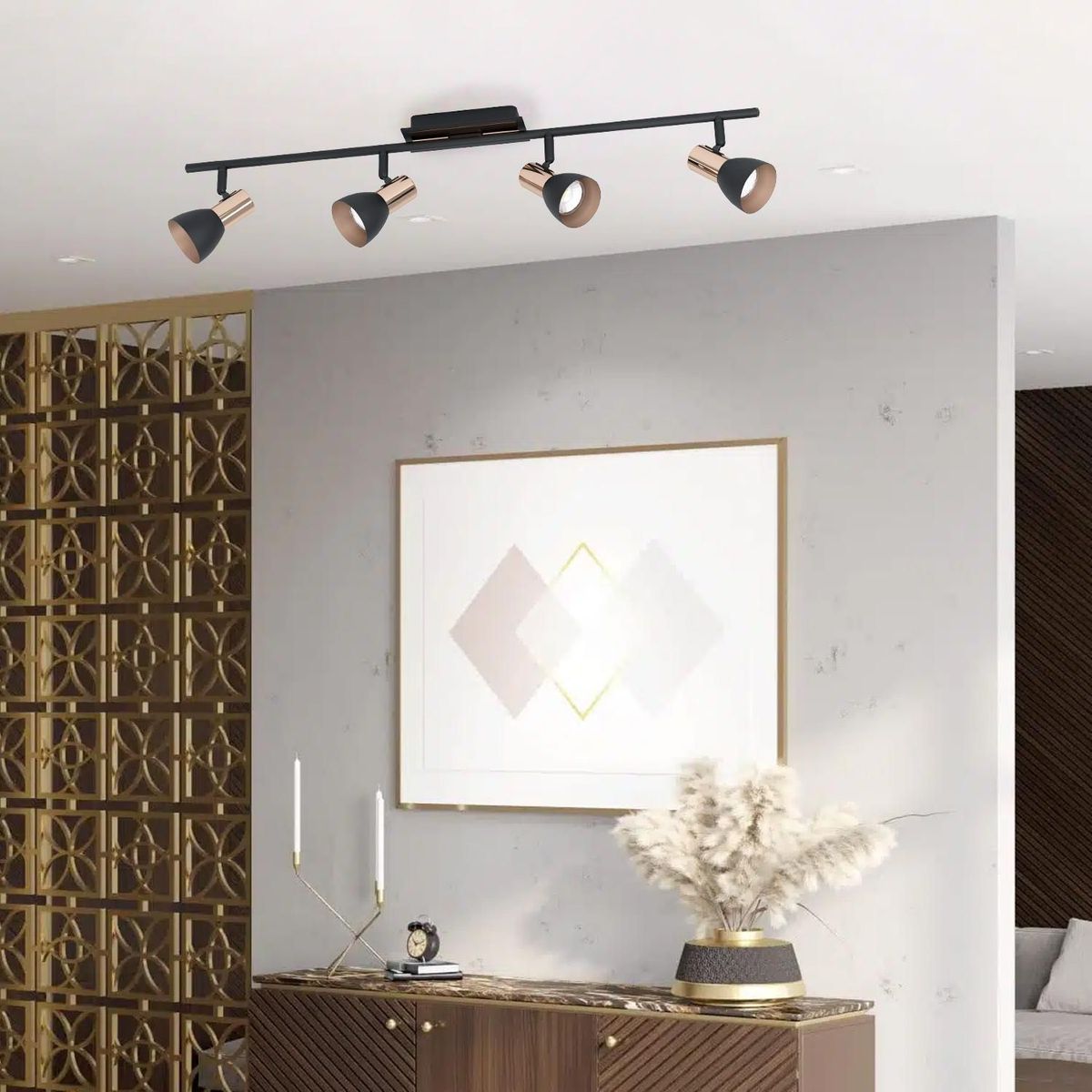 Lámpara Eglo Barnham Gu10-Led 4x3,3w, marca Eglo - Foto 2