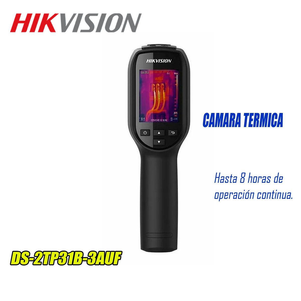 HIKVISION - Cámara Térmica de Mano DS-2TP31B-3AUF
