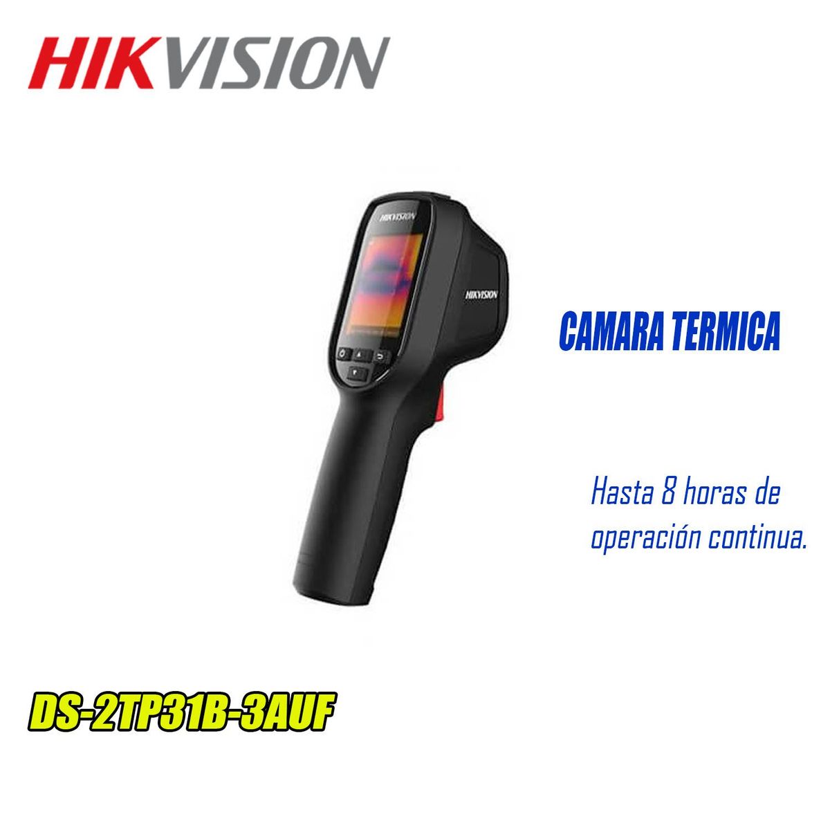 HIKVISION - Cámara Térmica de Mano DS-2TP31B-3AUF