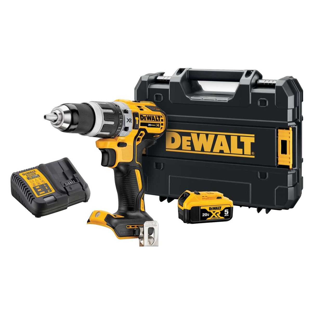 DEWALT - Taladro Percutor Dewalt 1/2" 20V Inalámbrico BRUSHLESS DCD796P1