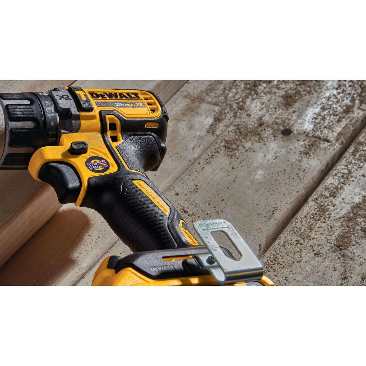 DEWALT - Taladro Percutor Dewalt 1/2" 20V Inalámbrico BRUSHLESS DCD796P1
