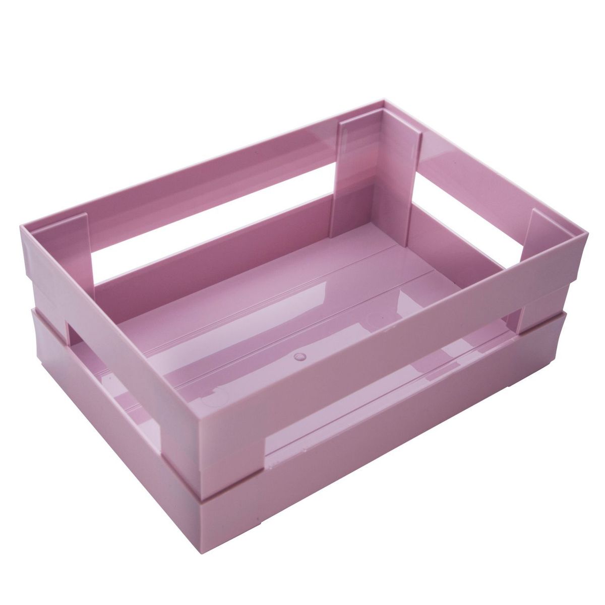 JUST HOME COLLECTION - Canasta Rosada 15.5x22.5x9cm