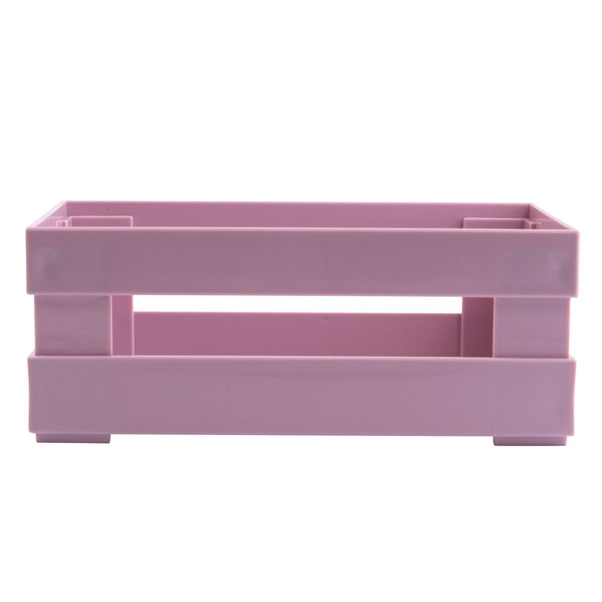 JUST HOME COLLECTION - Canasta Rosada 15.5x22.5x9cm