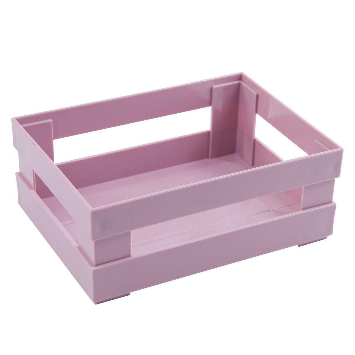 JUST HOME COLLECTION - Canasta Rosada 22.5x30.5x11.5cm