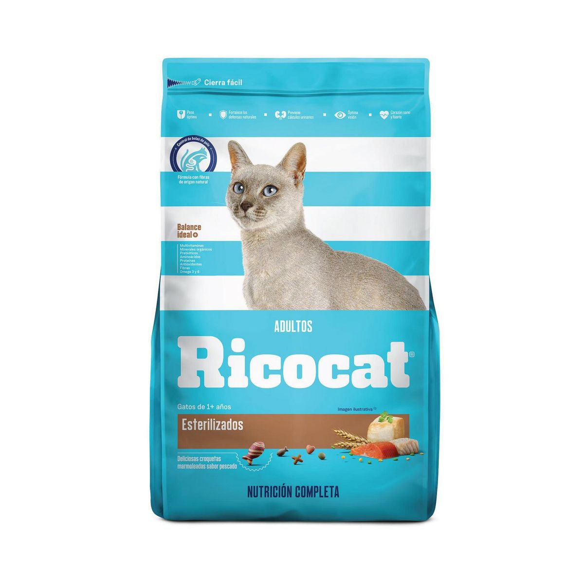 RICOCAT - Ricocat Adultos Estirilizados 9Kg