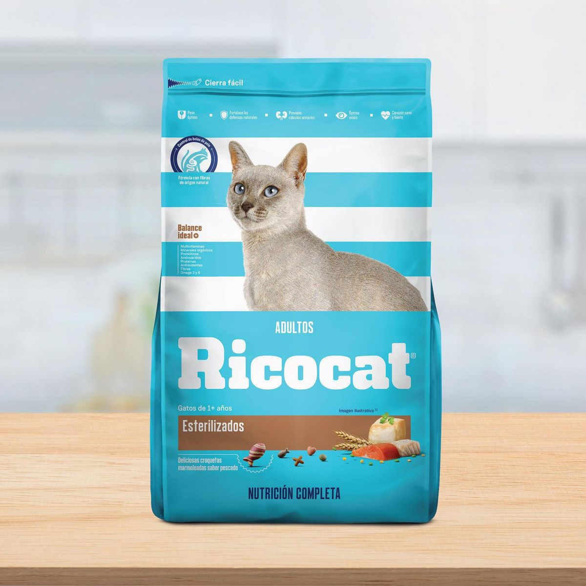 RICOCAT - Ricocat Adultos Estirilizados 9Kg