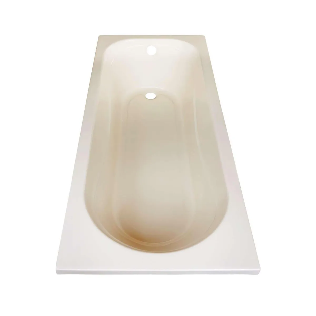 CUBA&SPA - Tina de Baño Rectangular Zeus 170x75cm Bone