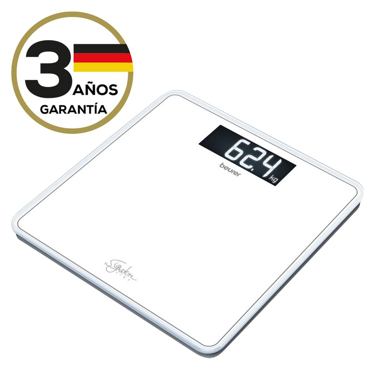 BEURER - Balanza de Vidrio GS 400 White