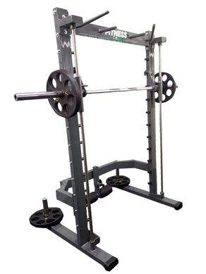 Mini gimnasio Smith Bifuncional