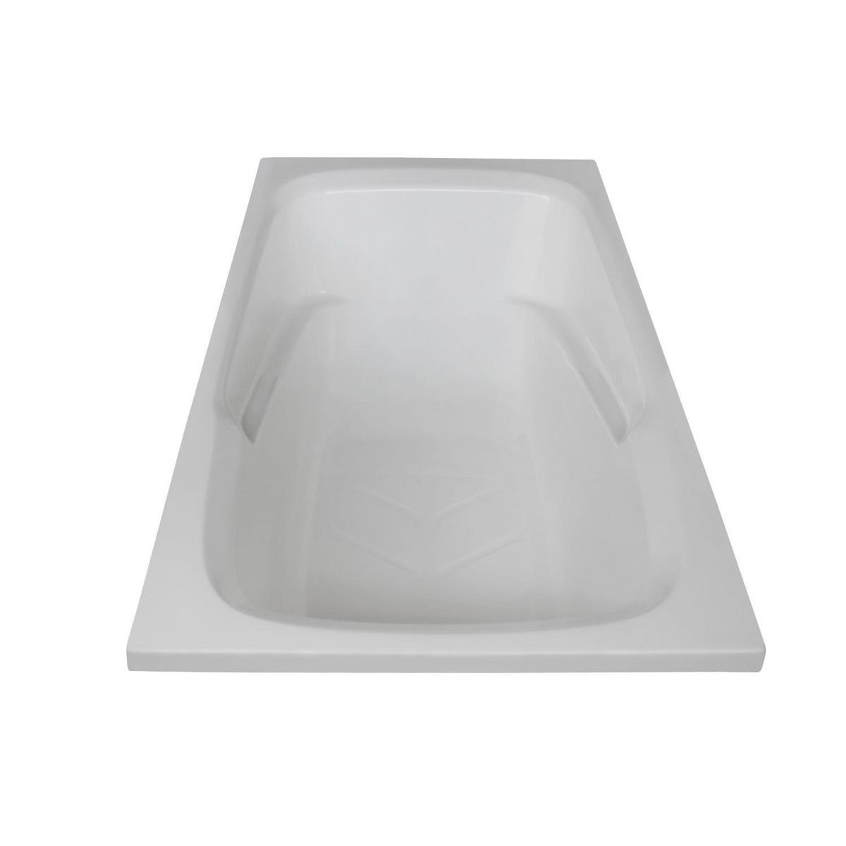 CUBA&SPA - Tina de Baño Rectangular Magia 130x75cm Blanca