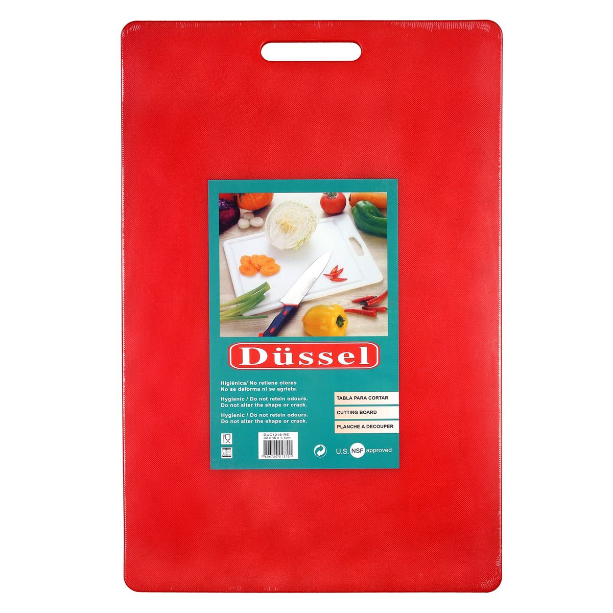 DUSSEL - Tabla para Cortar Rojo 30x46cm