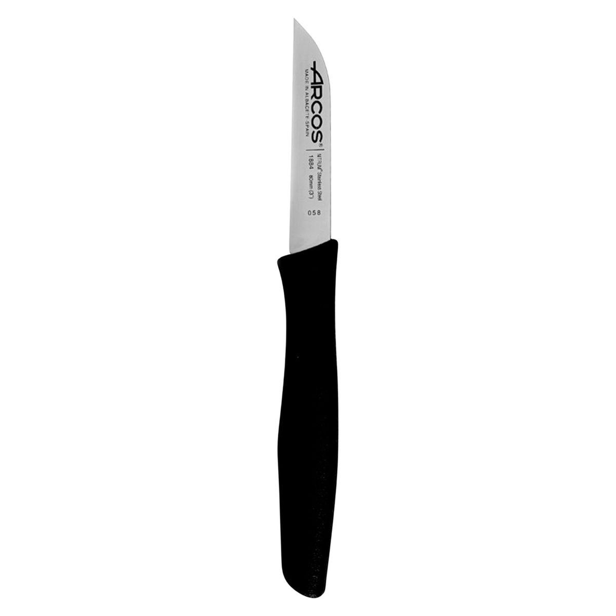 GLOBAL - Cuchillo Pelador Nova Negro 8cm