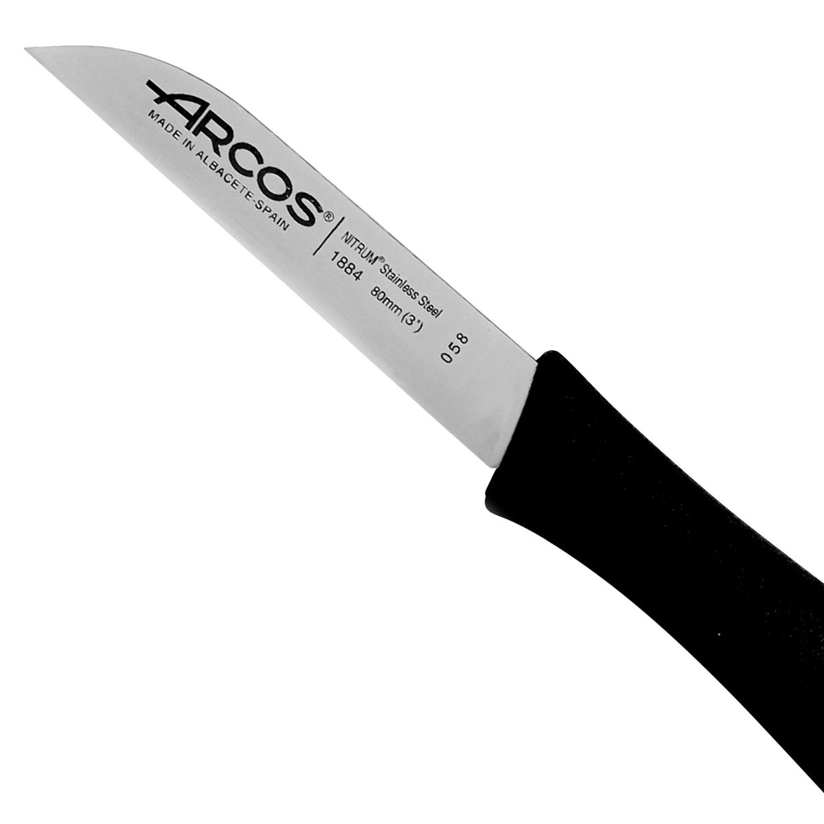 GLOBAL - Cuchillo Pelador Nova Negro 8cm