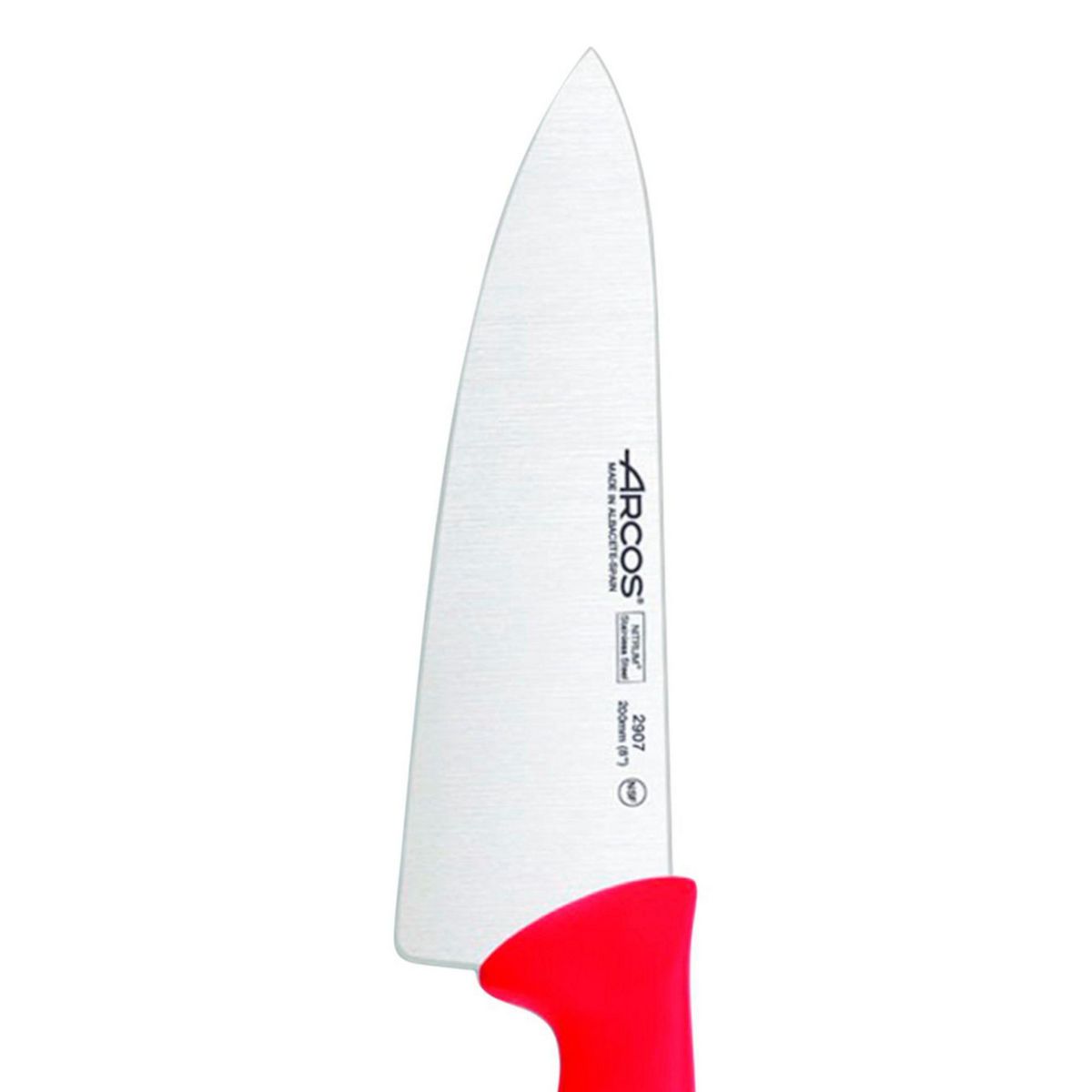 GLOBAL - Cuchillo de Cocina Rojo 20cm