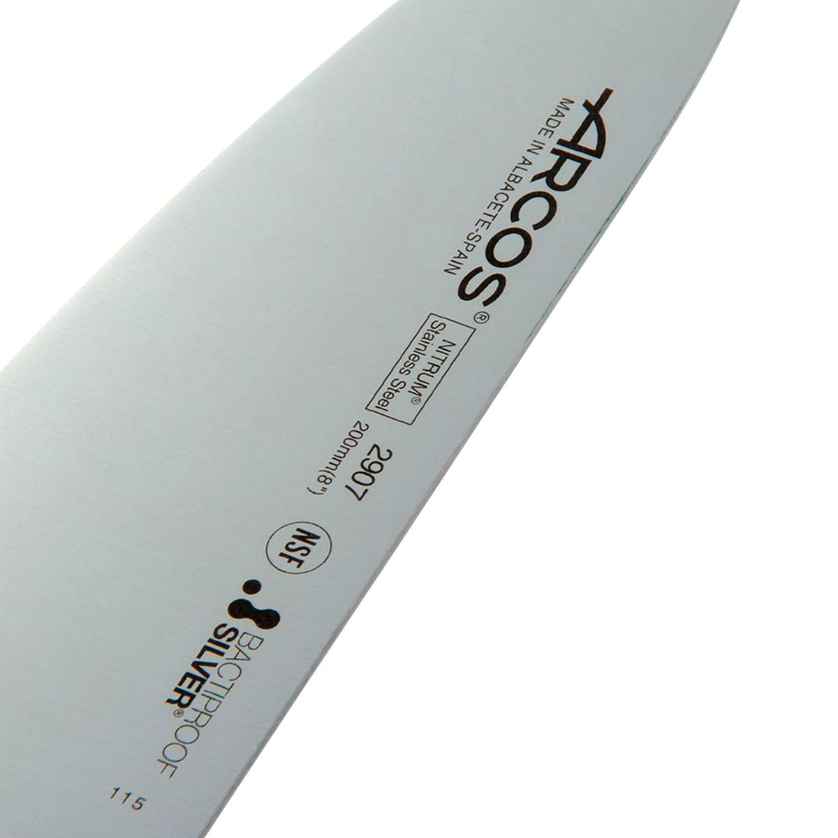 GLOBAL - Cuchillo de Cocina Negro 20cm