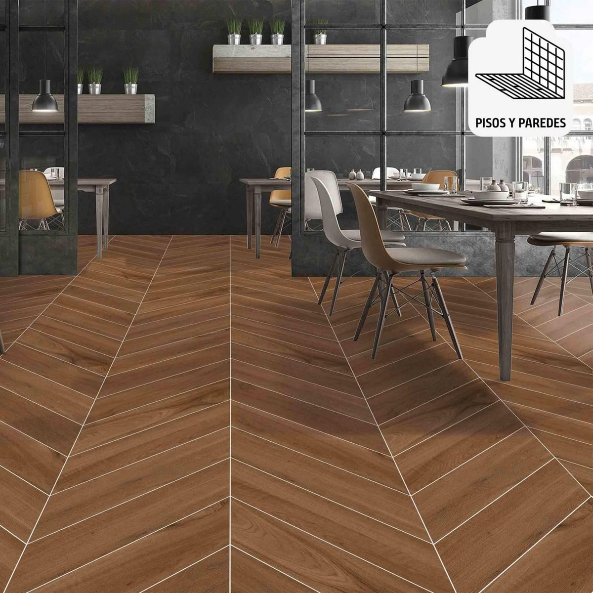 KLIPEN - Cerámica Milan Miel Mate 20x100cm 1.2m2 para piso