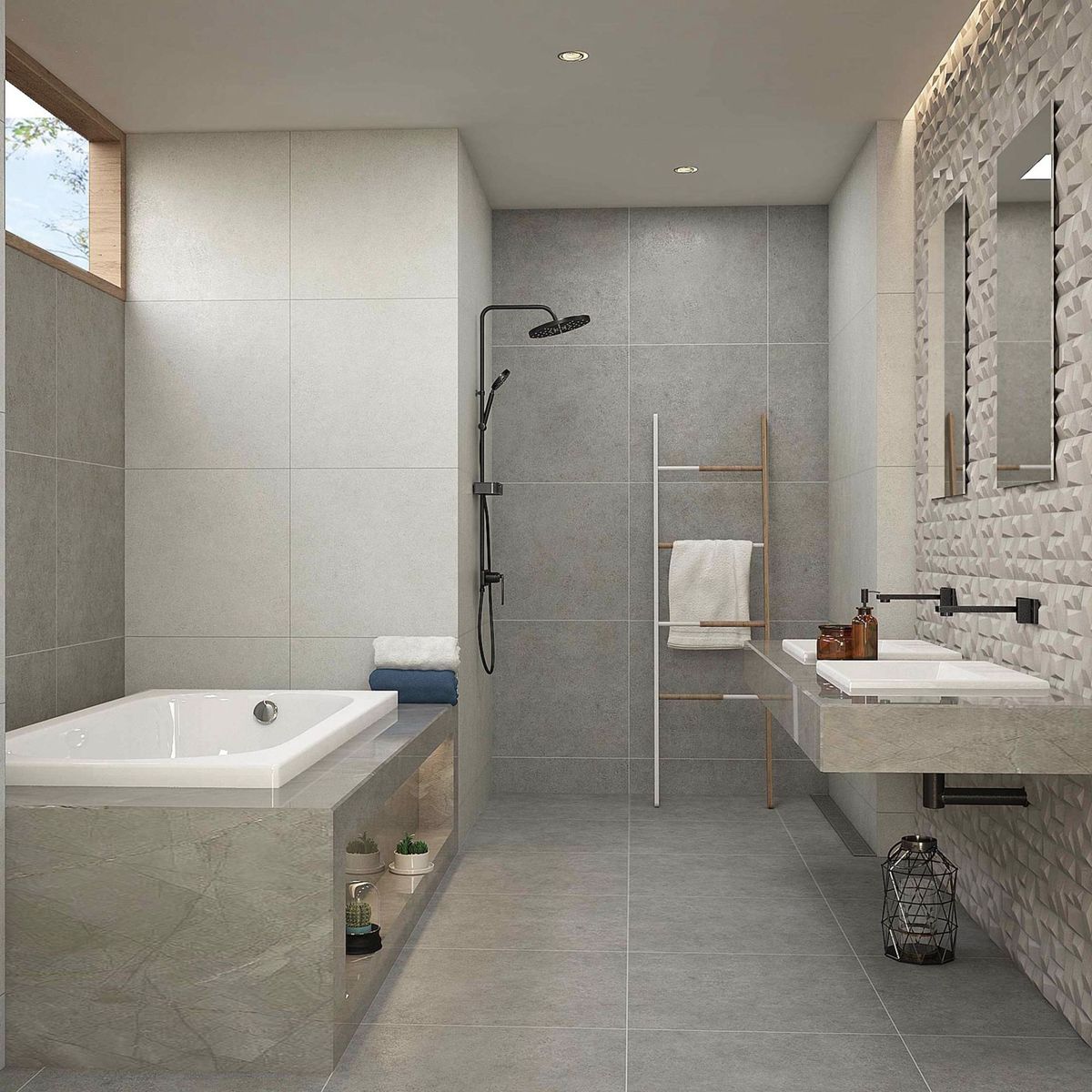 KLIPEN - Porcelanato Planet Silver Lapato 60x60cm 1.44m2