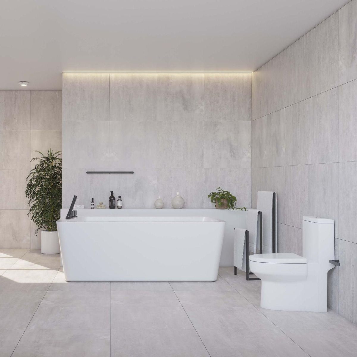 KLIPEN - Porcelanato Emotion Gris Mate 60x60cm 1.44m2