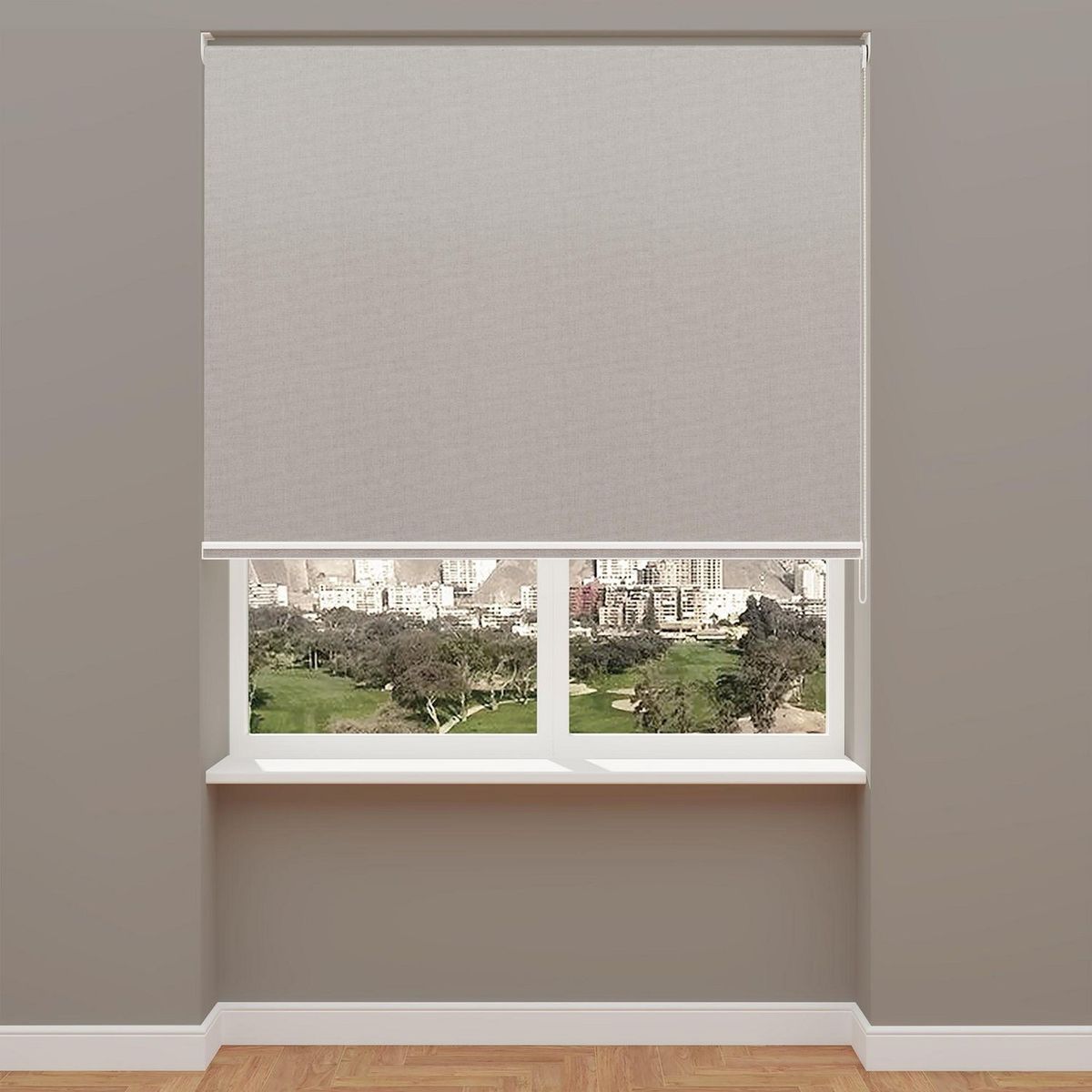 SUNLINE - Cortina Roller Blackout Premium Gris 90 x 160 cm