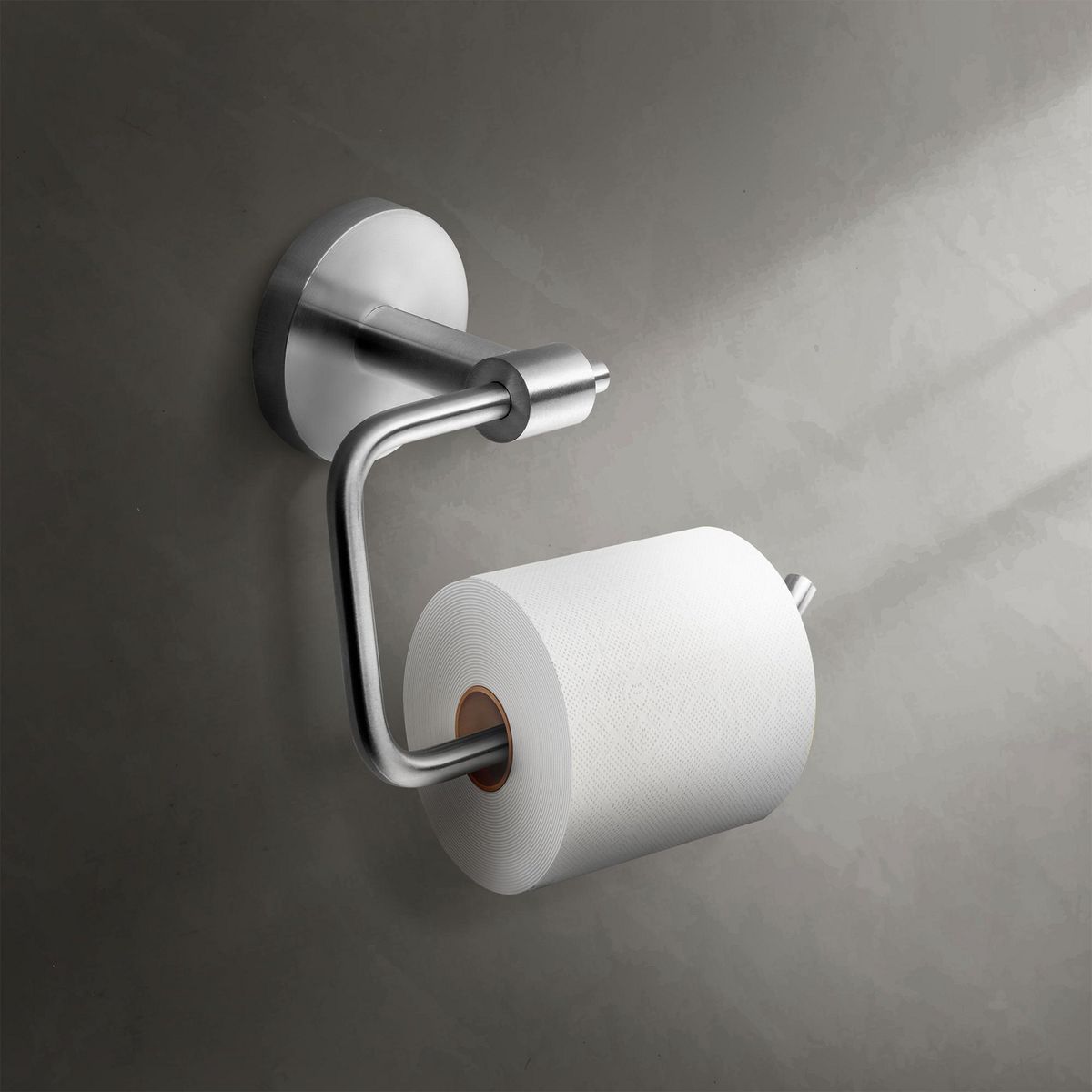 VAINSA - Papelera de Sobreponer en Acero Inoxidable.