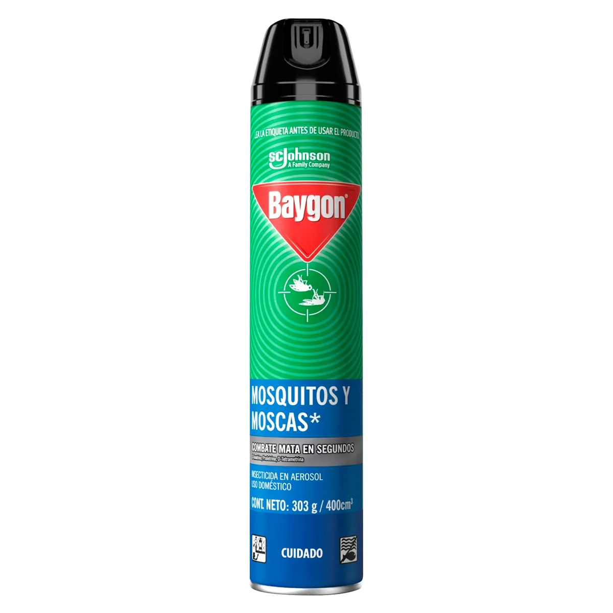 BAYGON - Insecticida Baygon mosquitos y moscas 400ml