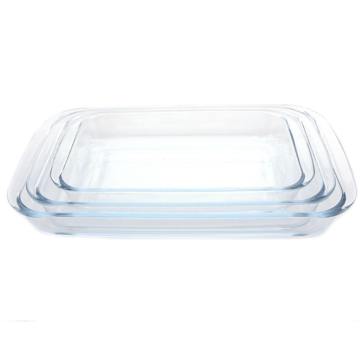 JUST HOME COLLECTION - Asadera de Vidrio 0.7l1 5l2 2l