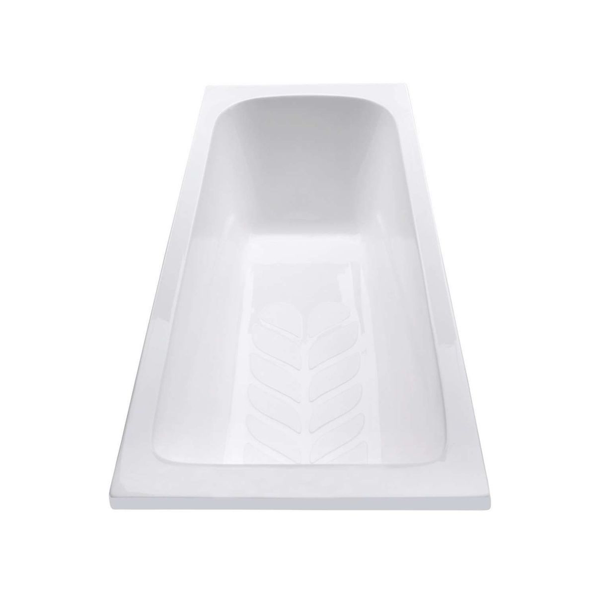 CUBA&SPA - Tina de Baño Rectangular Zaid 150x70cm Blanca