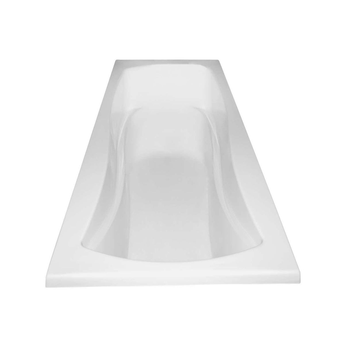 CUBA&SPA - Tina de Baño Rectangular Akira 166x90cm Blanca