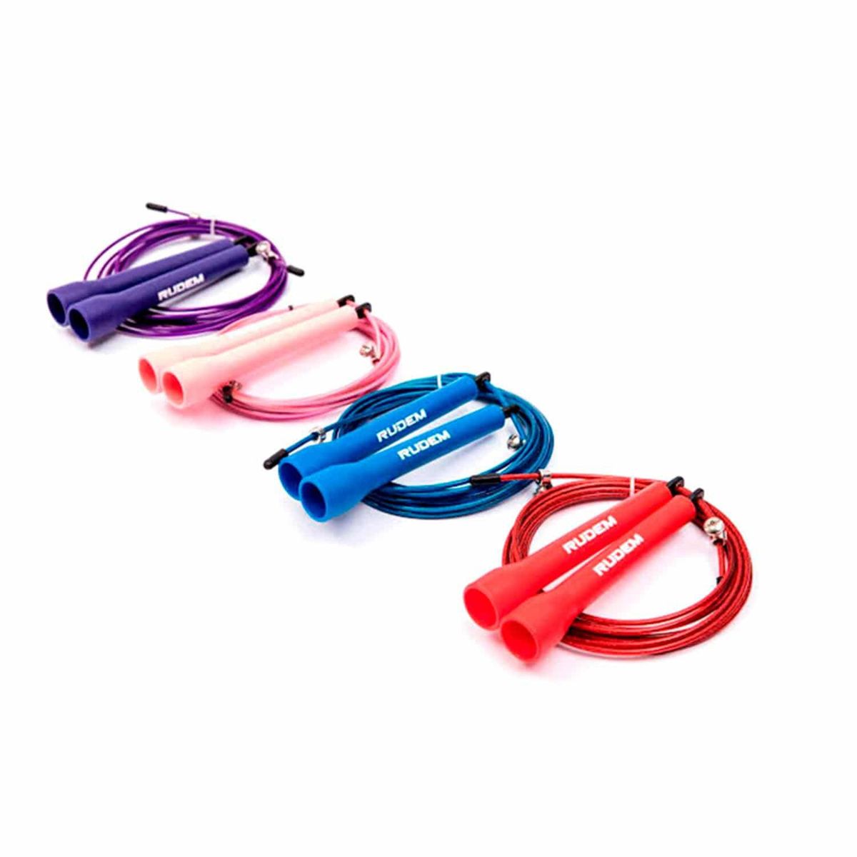 RUDEM - Soga para Saltar Pastico Morada
