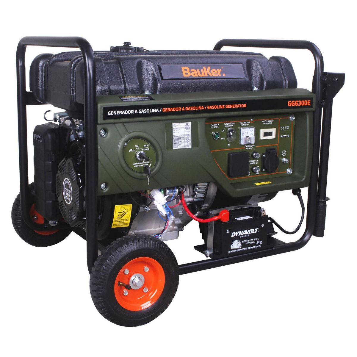 BAUKER - Generador 5.5Kw 220v 60hz