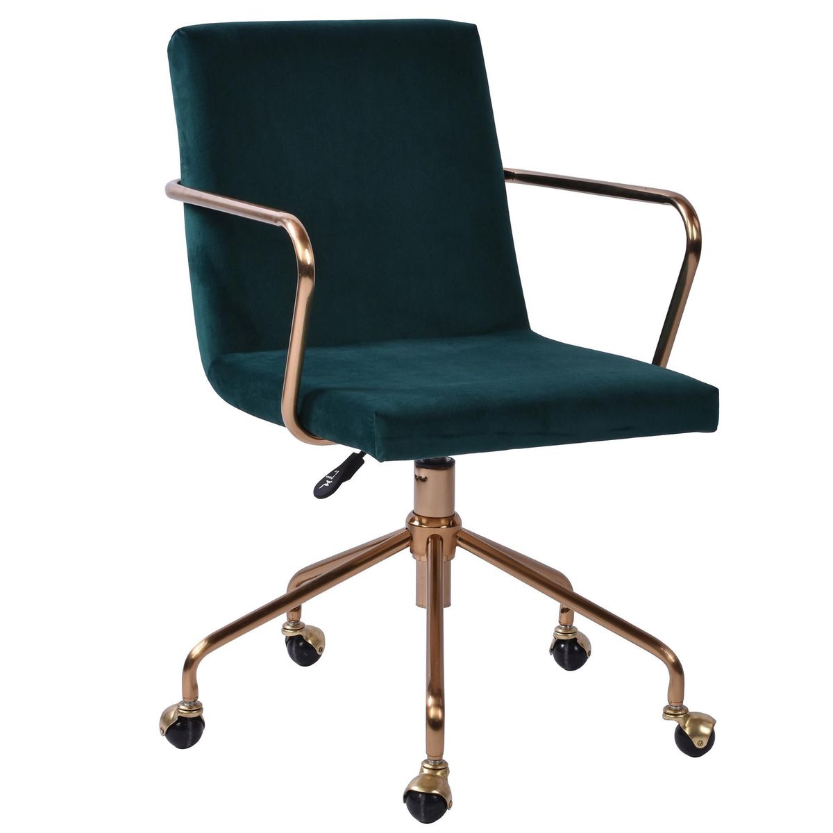 JUST HOME COLLECTION - Silla de Escritorio Velvet Verde