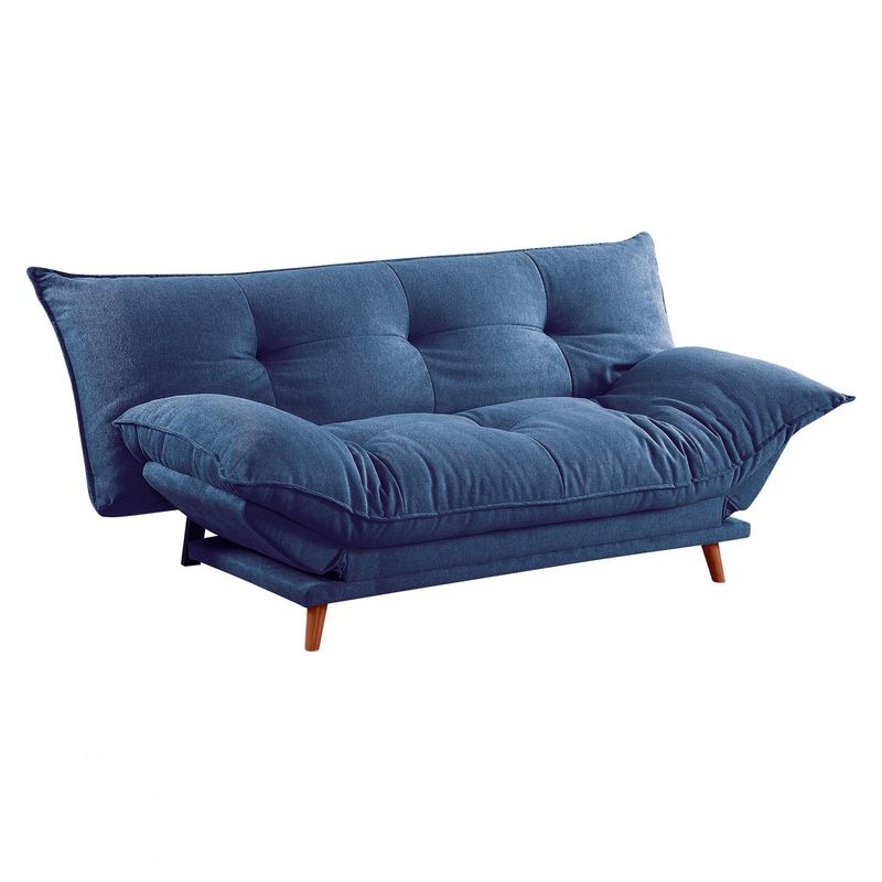 JUST HOME COLLECTION - Futón 3 Cuerpos Pillow Azul
