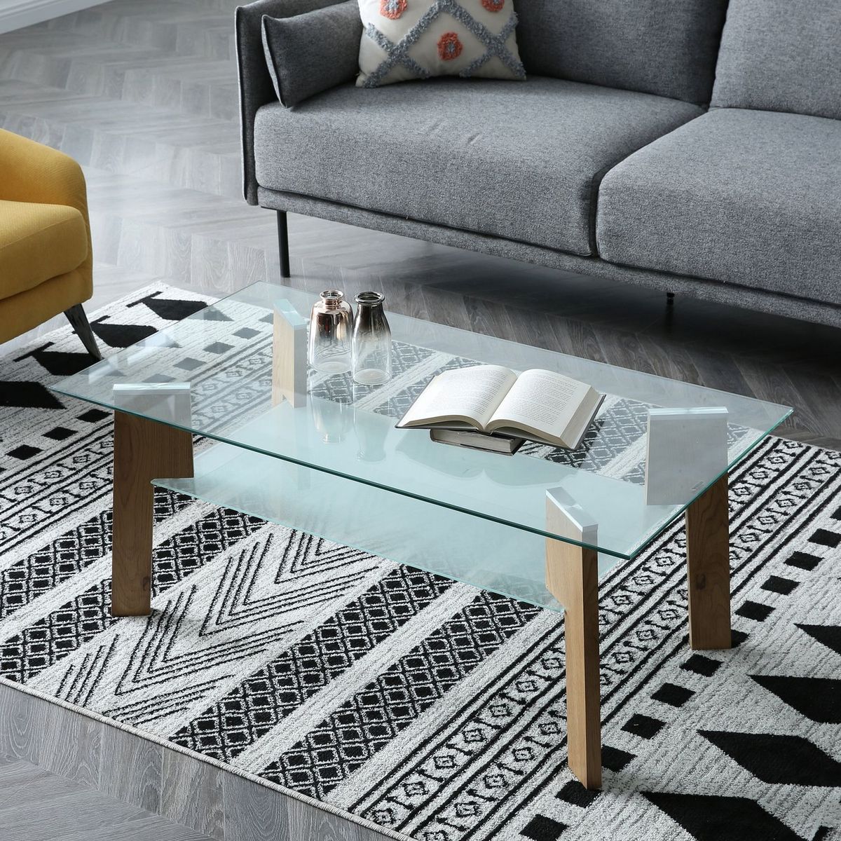 JUST HOME COLLECTION - Mesa de Centro Asteen