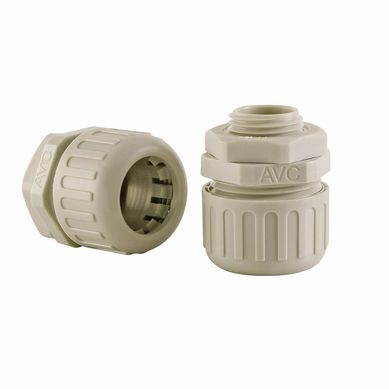 Conector para Tubera Corrugado PVC 1/2