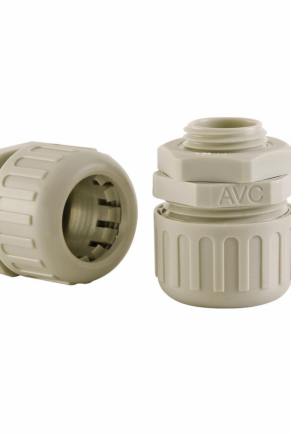  - Conector para Tubería Corrugado PVC 1/2" 2u