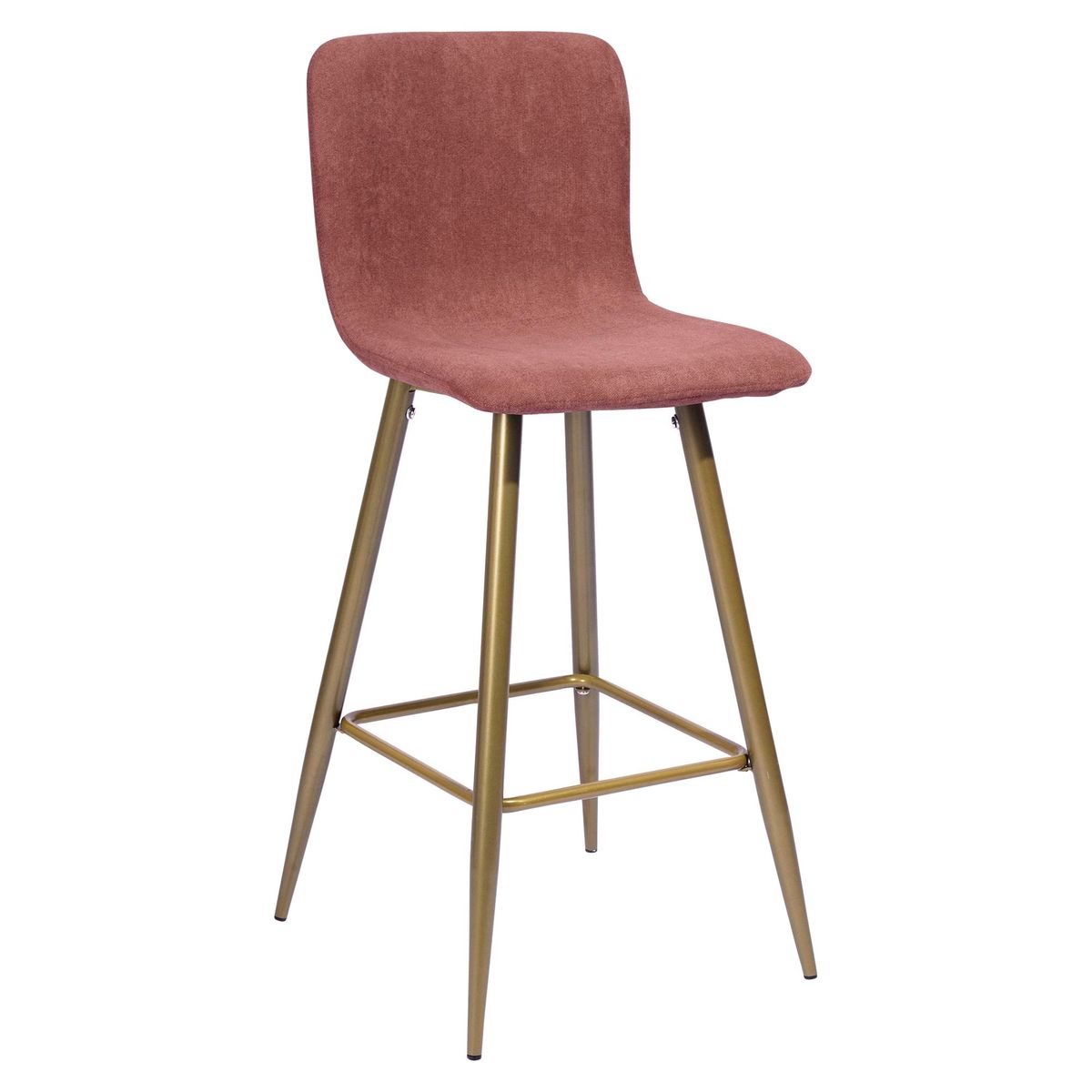 JUST HOME COLLECTION - Silla de Bar Scargil Coral