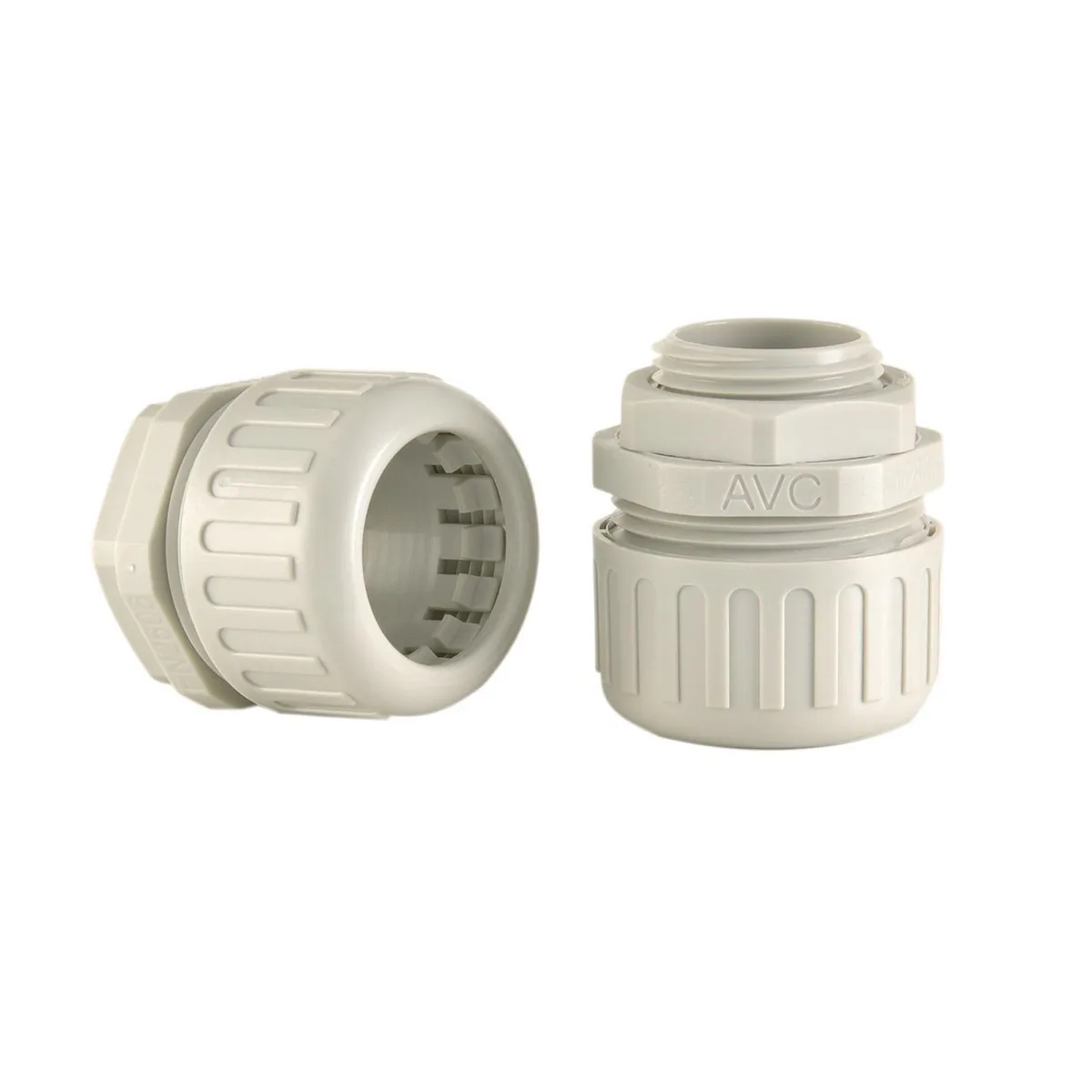  - Conector para Tubería Corrugado PVC 3/4" 2u