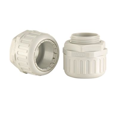 Conector para Tubera Corrugado PVC 1