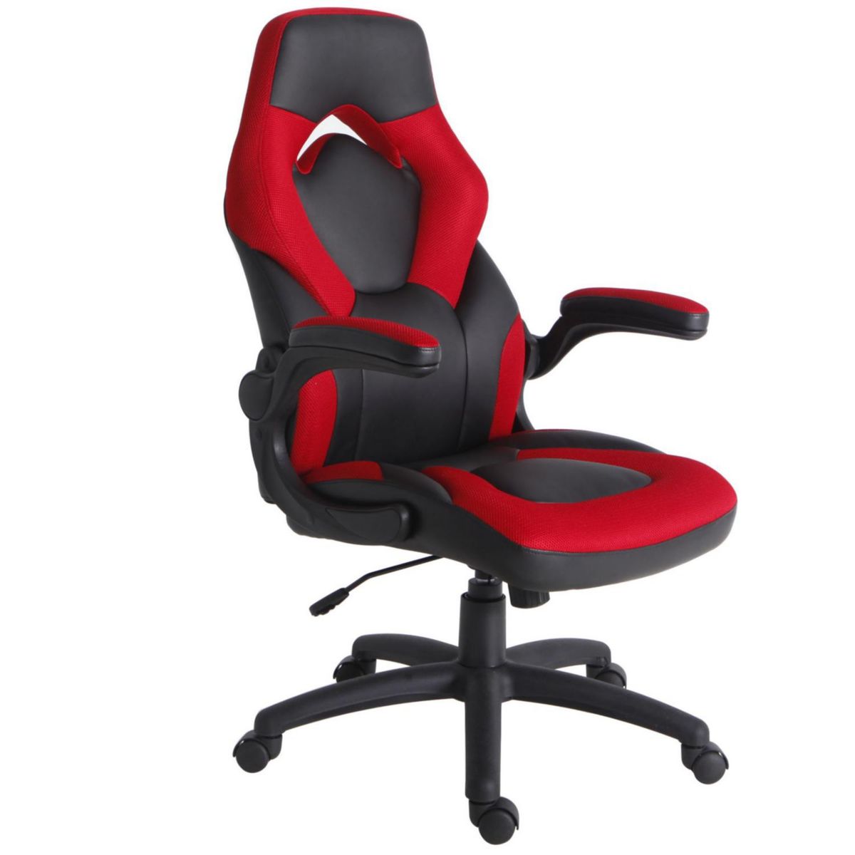 JUST HOME COLLECTION - Silla Gamer Racing Negro/Rojo