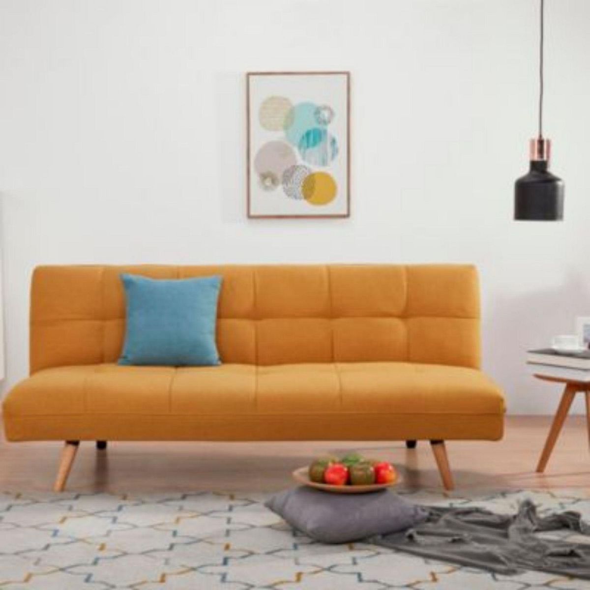 JUST HOME COLLECTION - Sofá Cama 3 Cuerpos Pula