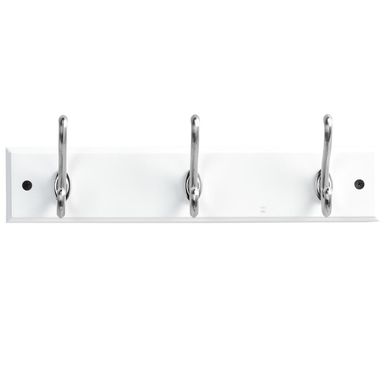 Perchero de Pared 3 Ganchos Blanco