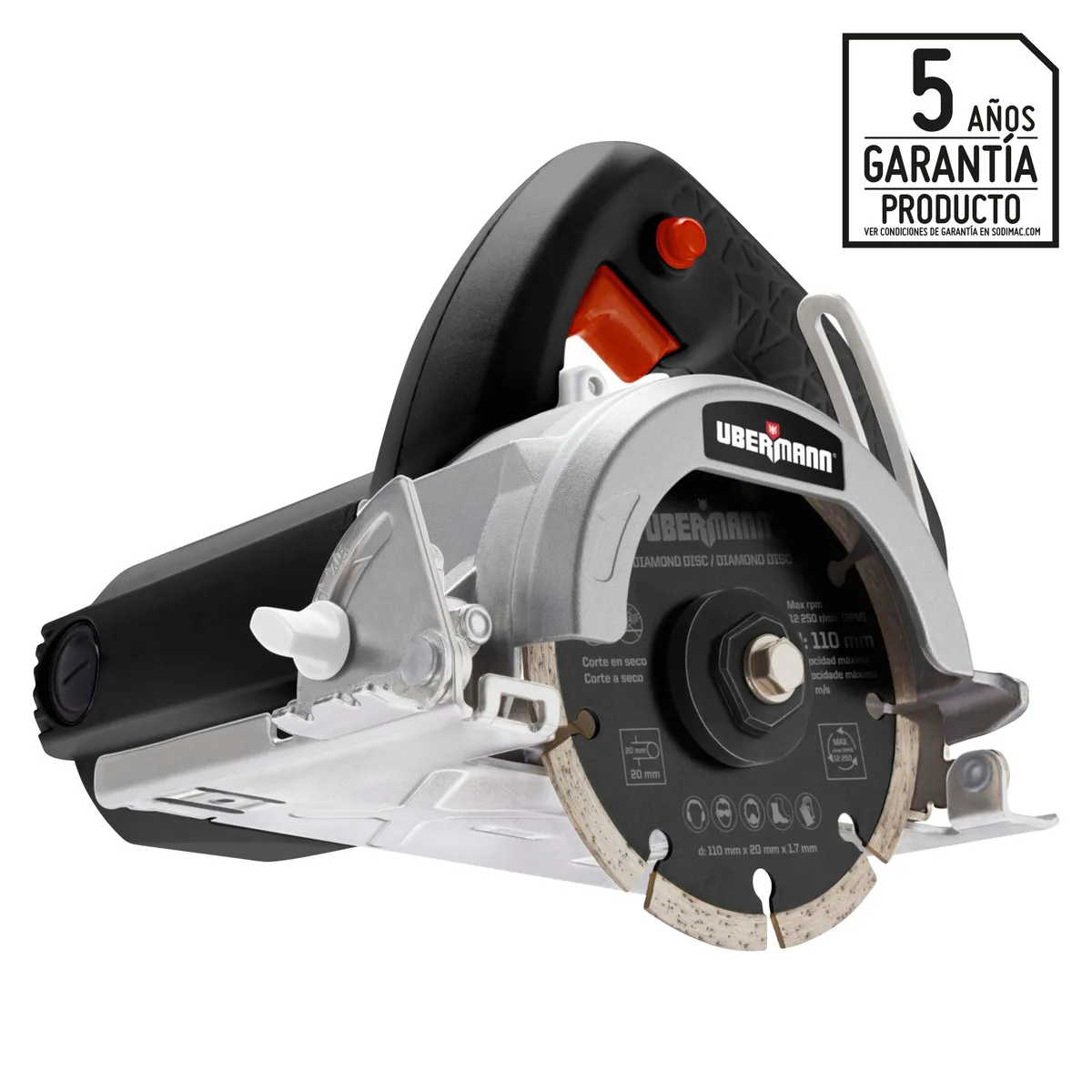 UBERMANN - Cortador de Mármol Eléctrica Ubermann 1400W