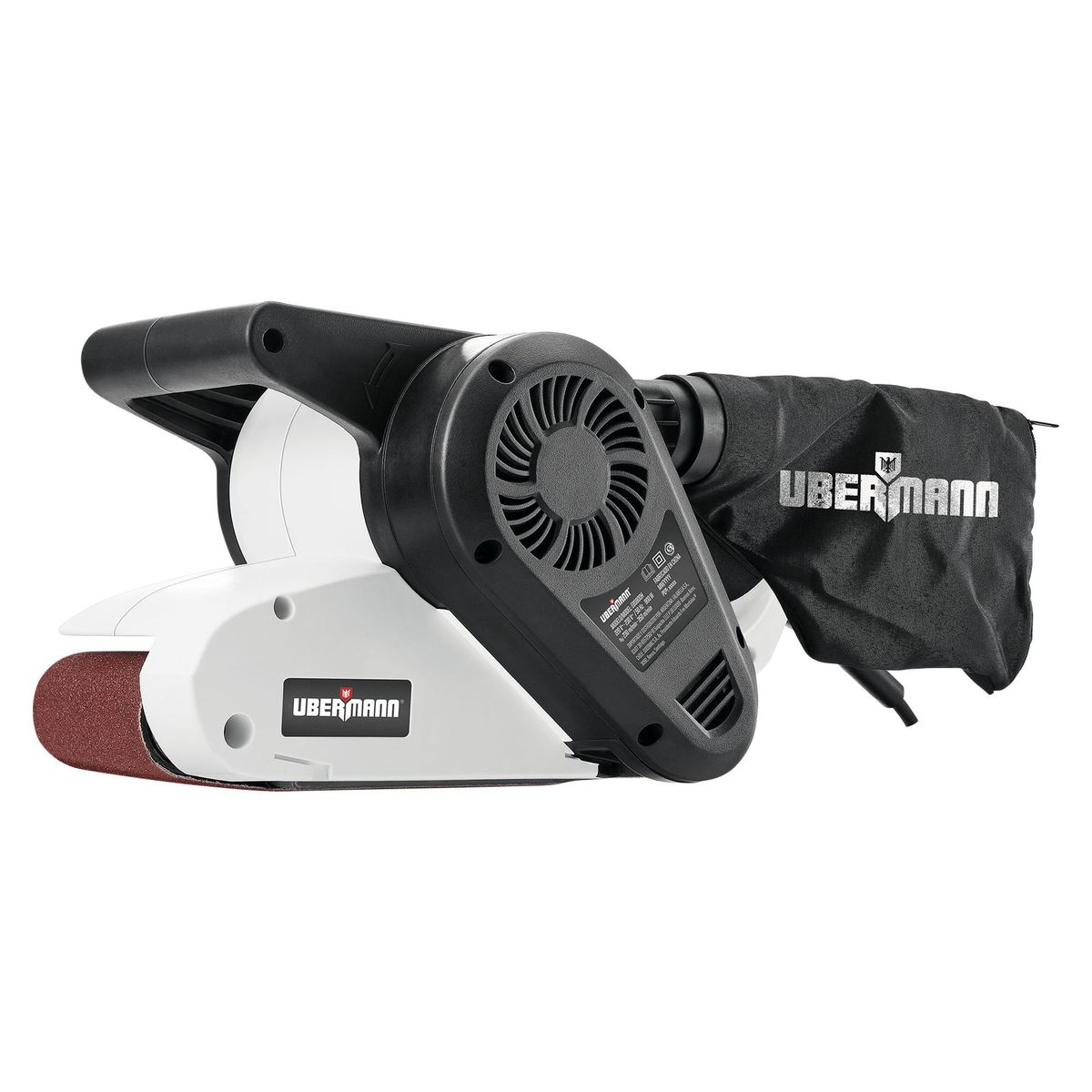 UBERMANN - Lijadora De Banda Eléctrica 900W Ubermann