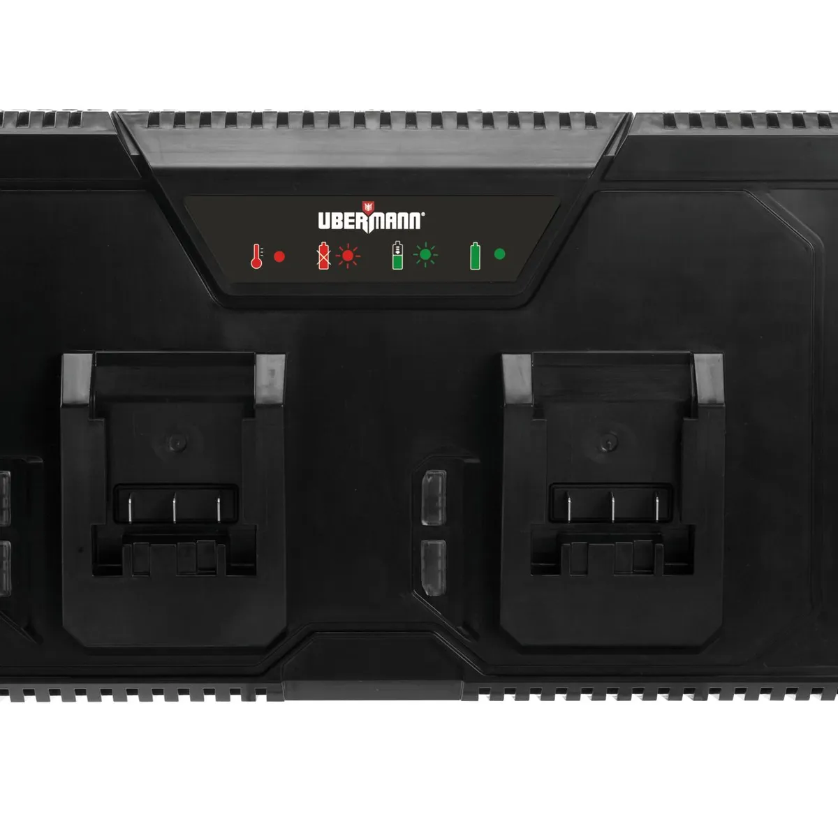 UBERMANN - Cargador de Batería Doble Ubermann 20V