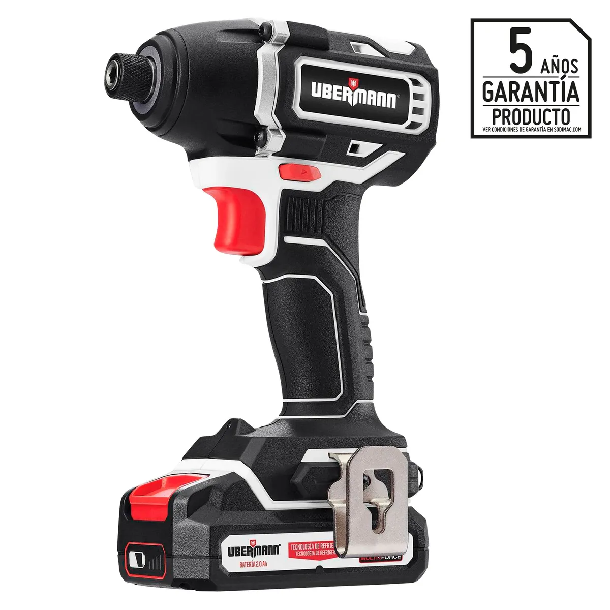 UBERMANN - Talador Atornillador Inalámbrico Ubermann 1/4" 20V (Sin Batería)