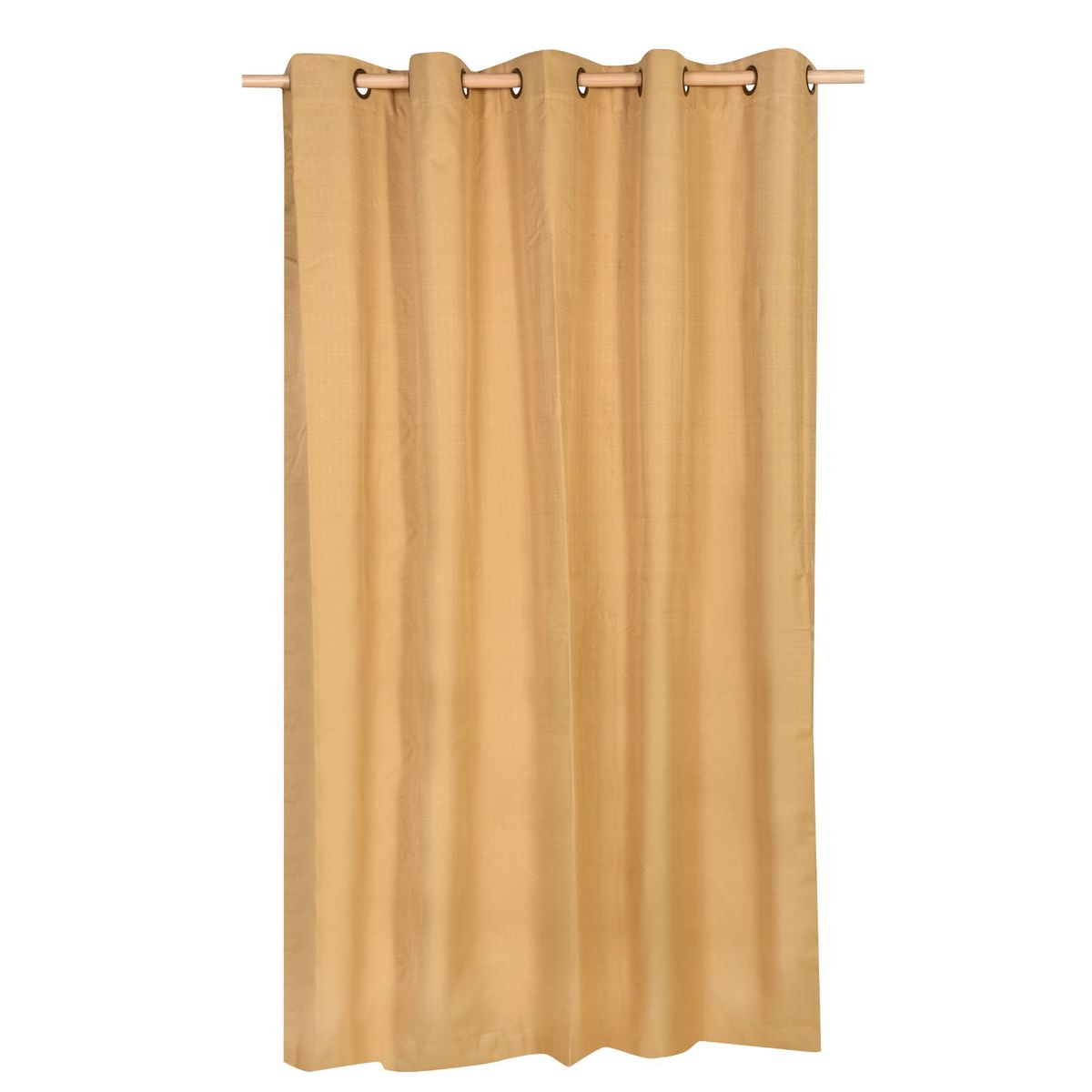 JUST HOME COLLECTION - Cortina de Tela Camil 140x220cm Ocre