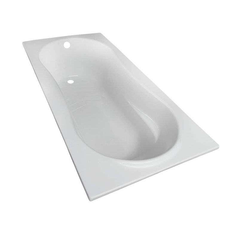 CUBA&SPA - Tina de Baño Rectangular Dama Senso 182x91cm Blanca