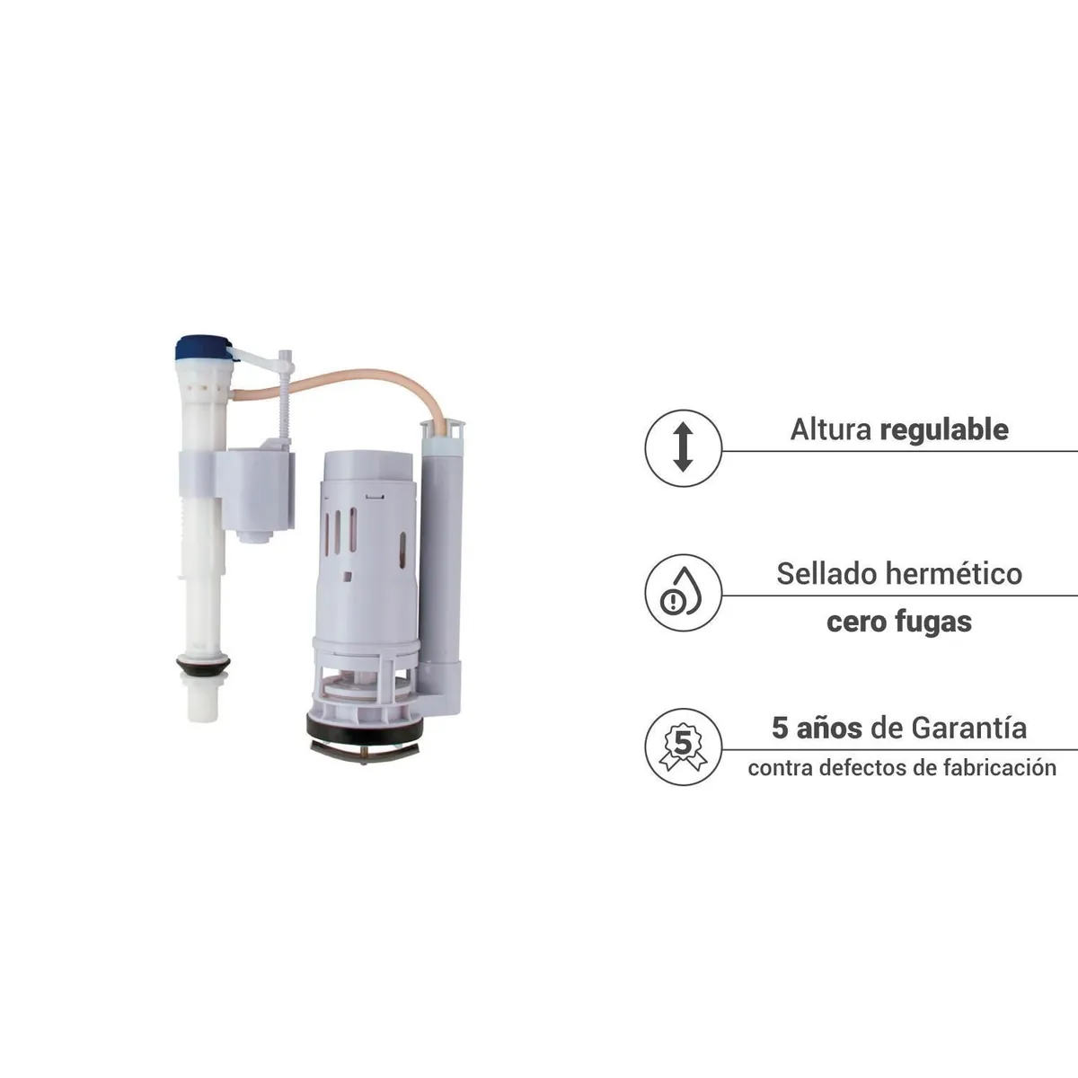 VAINSA - Accesorio interno universal para inodoros de una pieza